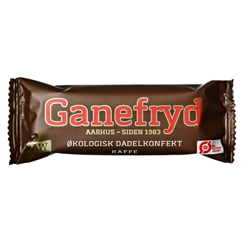 Rawbar Dadelkonfekt Kaffe Økologisk - 50 gram - Ganefryd