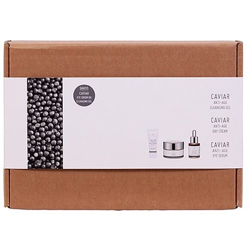 Gaveske Caviar Cleansing Gel Day creme, Eye serum - 1 Pakke