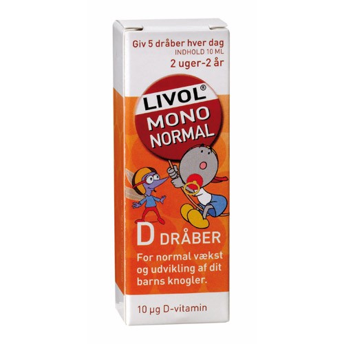 D-dråber til børn – 10 ml – Livol