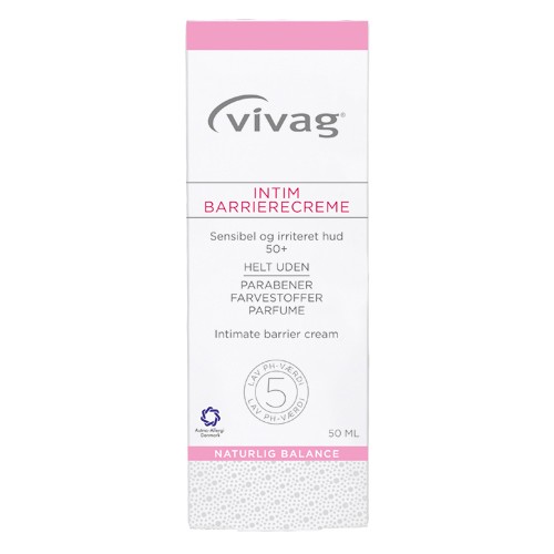 Intim barrierecreme - 50 ml - Vivag