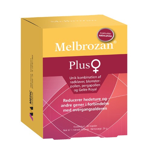 Melbrozan Plus - 60 kapsler