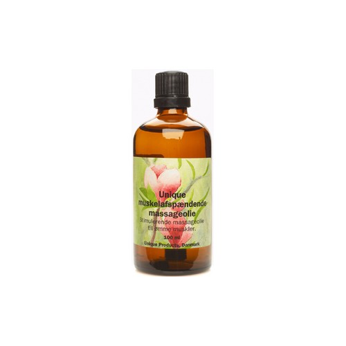 Muskelafspændings massageolie - 100 ml - Unique