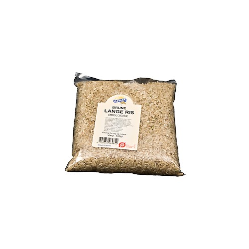 Ris lange brune Økologisk- 500 gr - Rømer Produkt