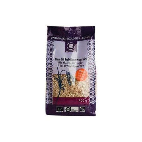 Ris til fuldkornsgrød Økologisk - 500 gr - Urtekram