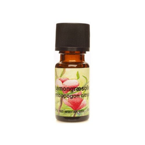 Lemongræsolie æterisk - 10 ml   - Unique