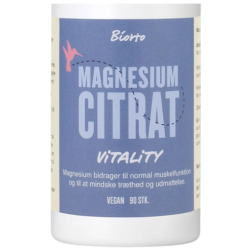 Magnesium Citrat Vitality - 90 kapsler