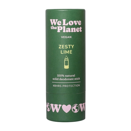 We Love The Planet Deo-stick Zesty Lime - 40 g - We Love The Planet