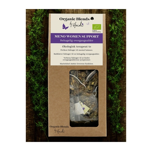 Organic Blends Meno Women Support økologisk te - 30 pyramider - Organic Blends