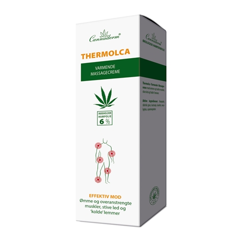 Cannaderm Thermolka varmende massagecreme - Cannaderm