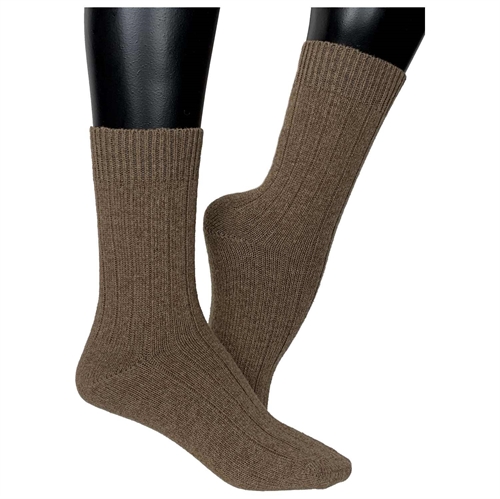Cashmerestrømper Beige - str. 39/42 1 par - Clemente