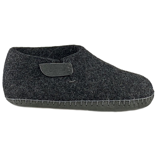 Høj slippers med velcrolukning Koksgrå - str. 37 - Clemente