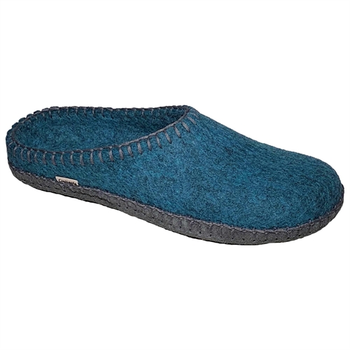 Lav slippers Meleret petrol - str. 40 - Clemente
