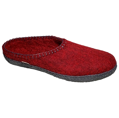 Lav slippers Meleret rød - str. 39 - Clemente