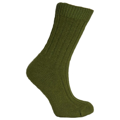 Merinostrømper med frotté Lime - str. 43/46 1 par - Clemente