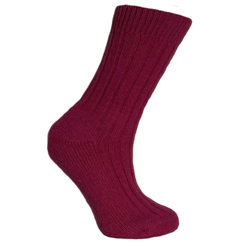 Merinostrømper med frotté Cerise - str. 39/42 1 par - Clemente