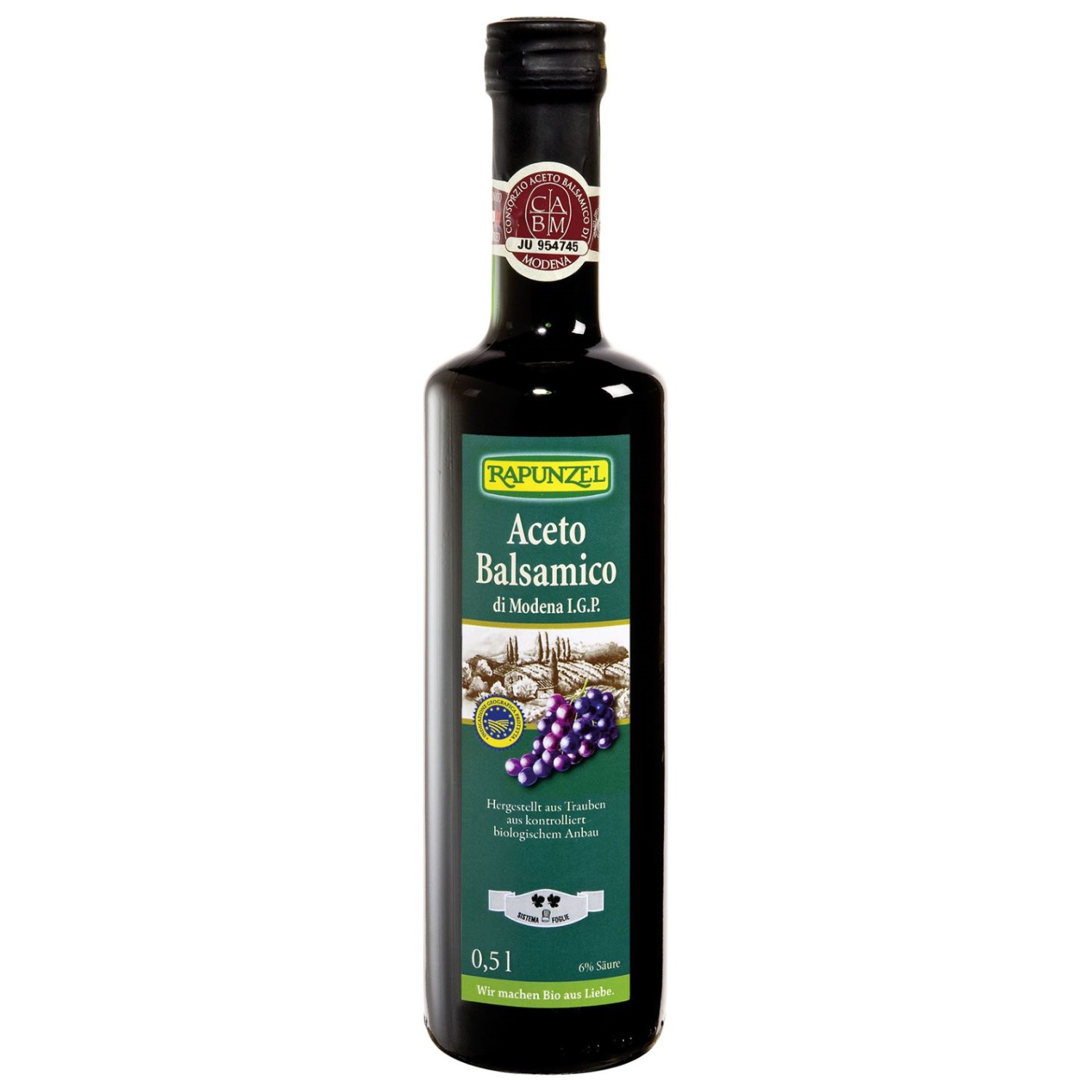 Balsamico mørk Italien Økologisk- 500 ml - Rapunzel