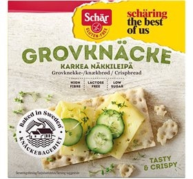 Knækbrød grov glutenfri - 215 gr - Schär