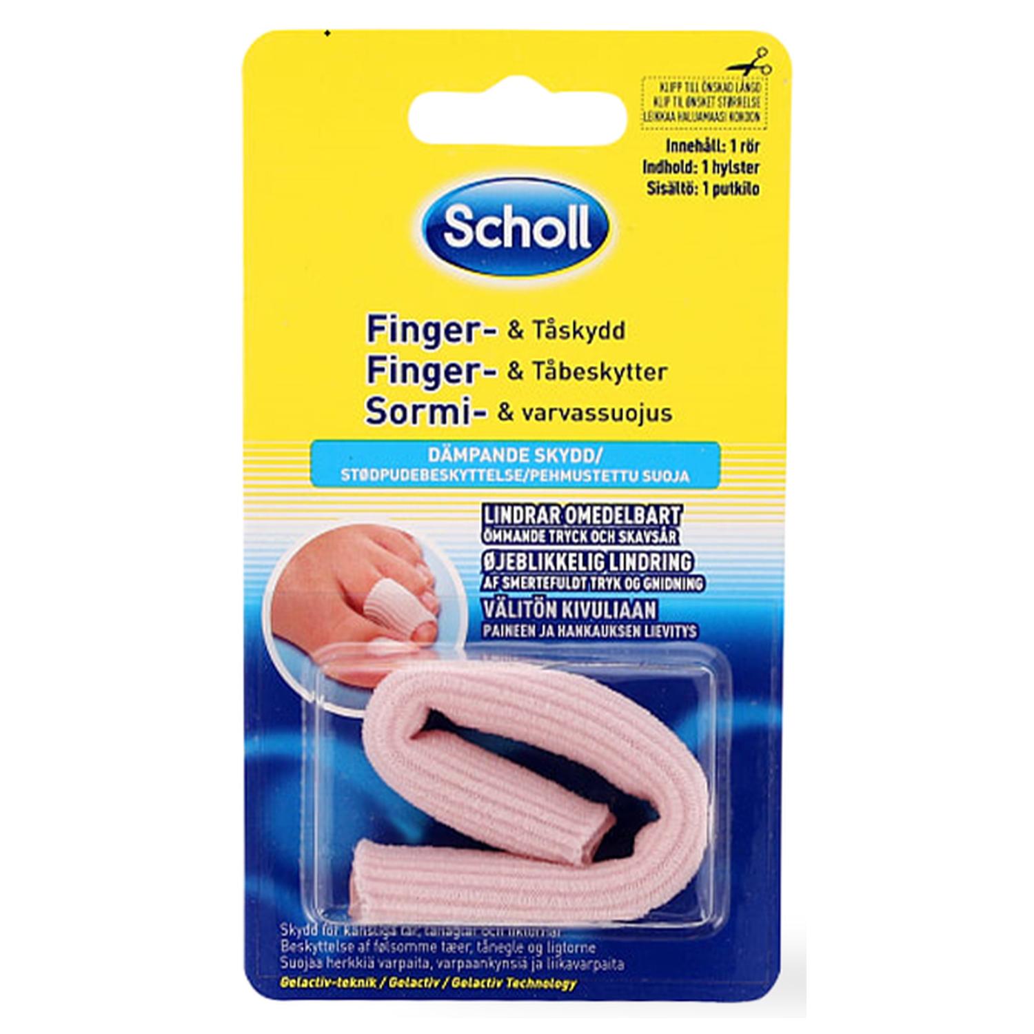 Scholl Toe & Finger Protector Tå- og Fingerbeskytter - 1 stk - Scholl