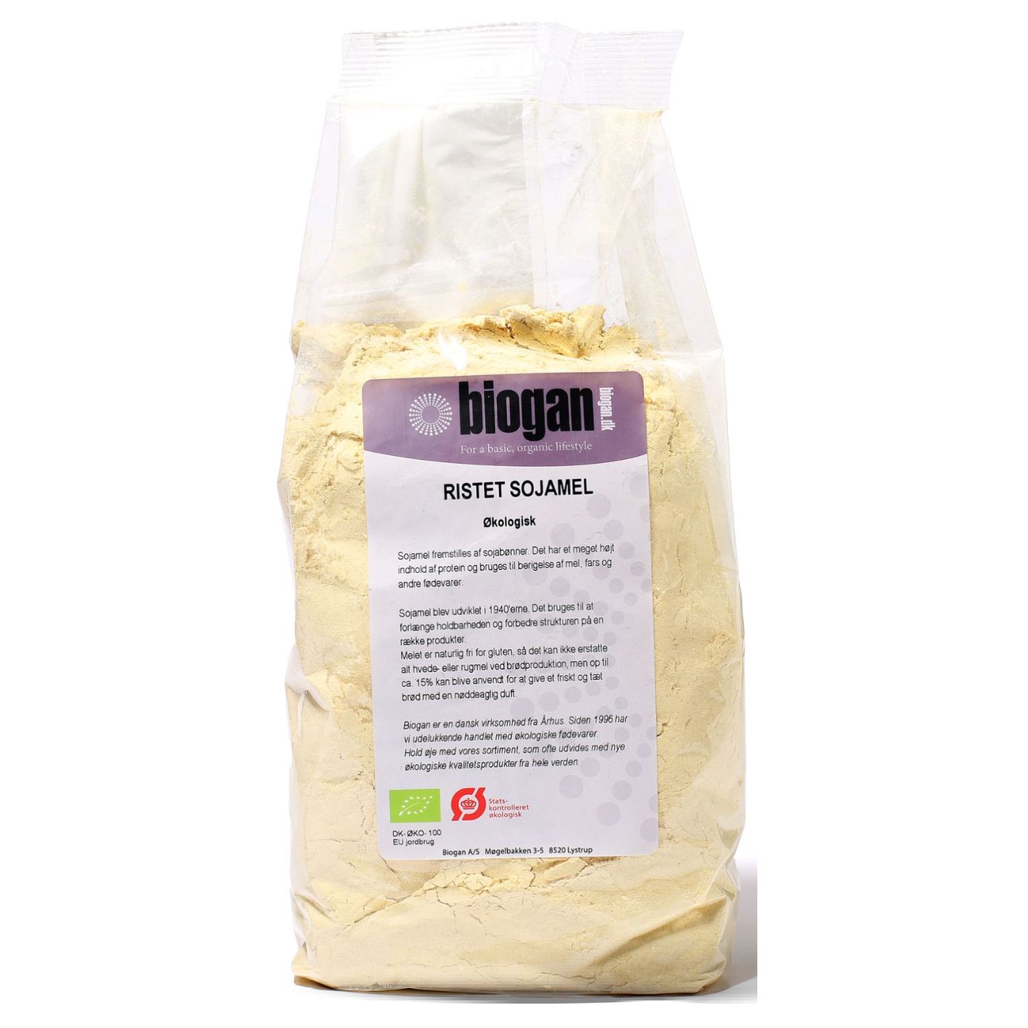Sojamel ristet Østrig Økologisk - 500 gram - Biogan
