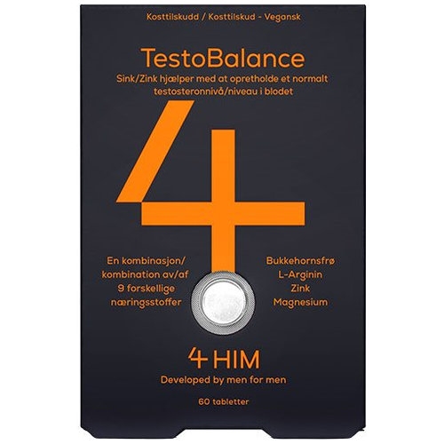 4HIM TestoBalance - 60 Tabletter - 4HIM