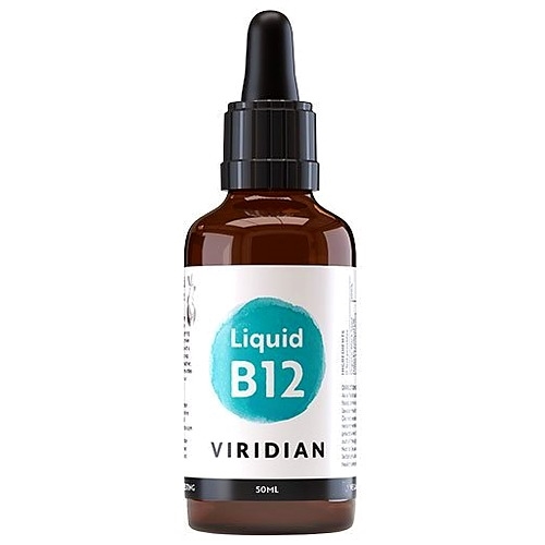 B12 vitamin flydende - 50 ml - Viridian Nutrition