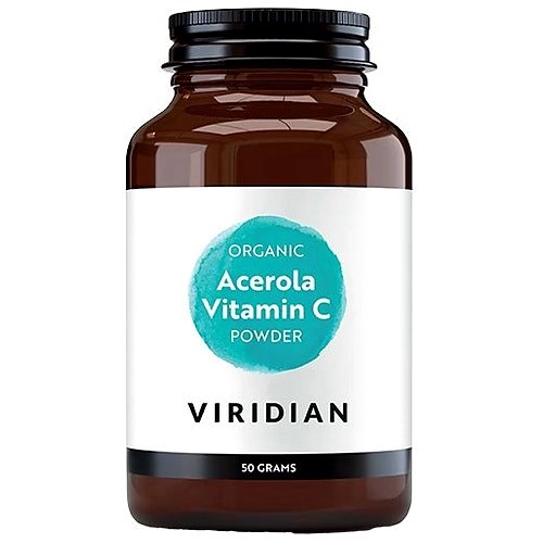 Acerola freeze-dried Økologisk - 50 gram - Viridian Nutrition