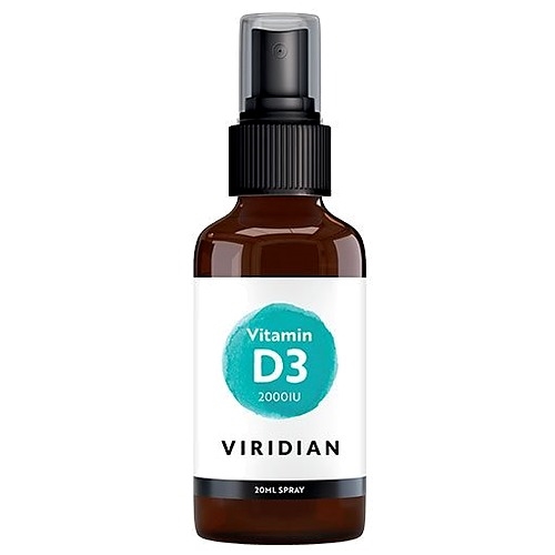 D3 vitamin spray - 20 ml - Viridian Nutrition